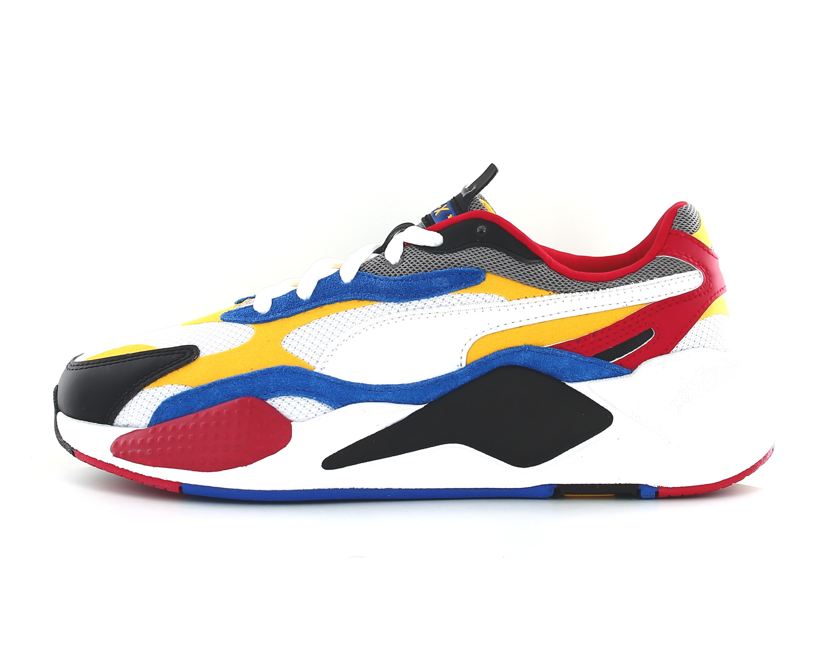 puma bleu et jaune