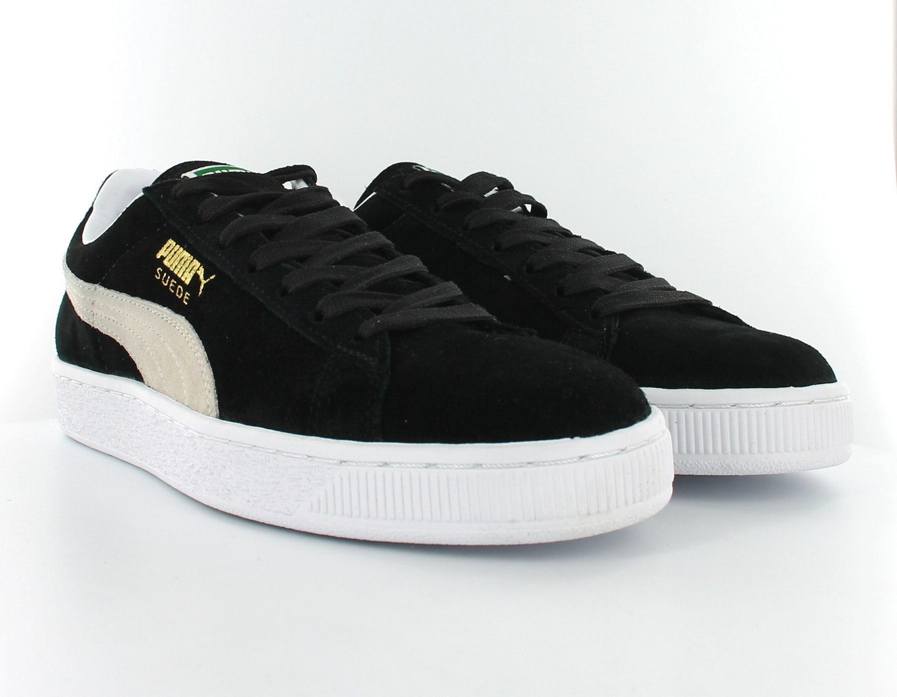 puma suede noir et blanc