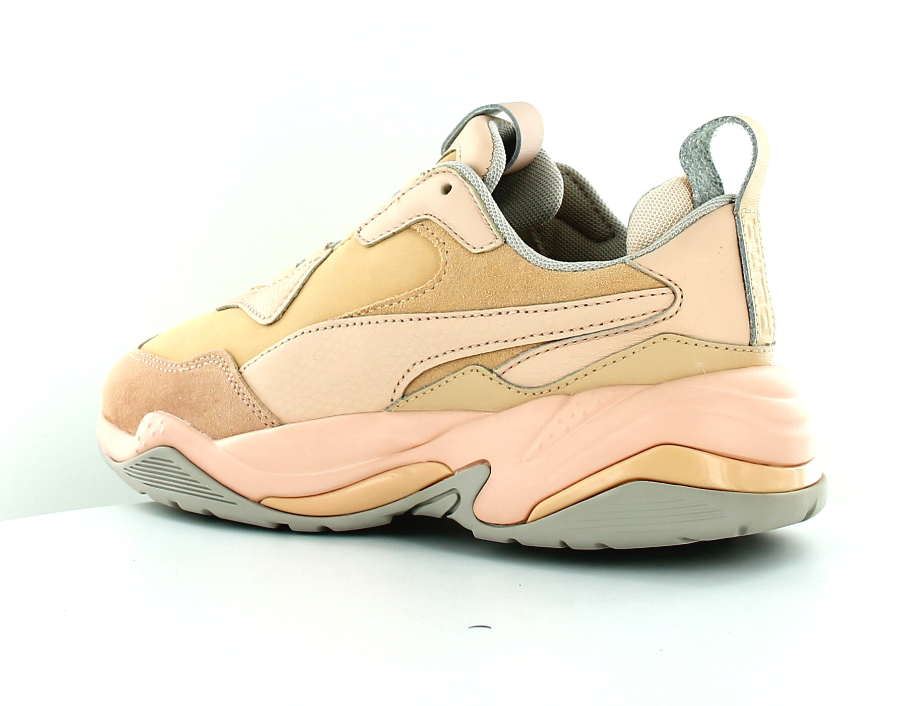 puma thunder desert white femme