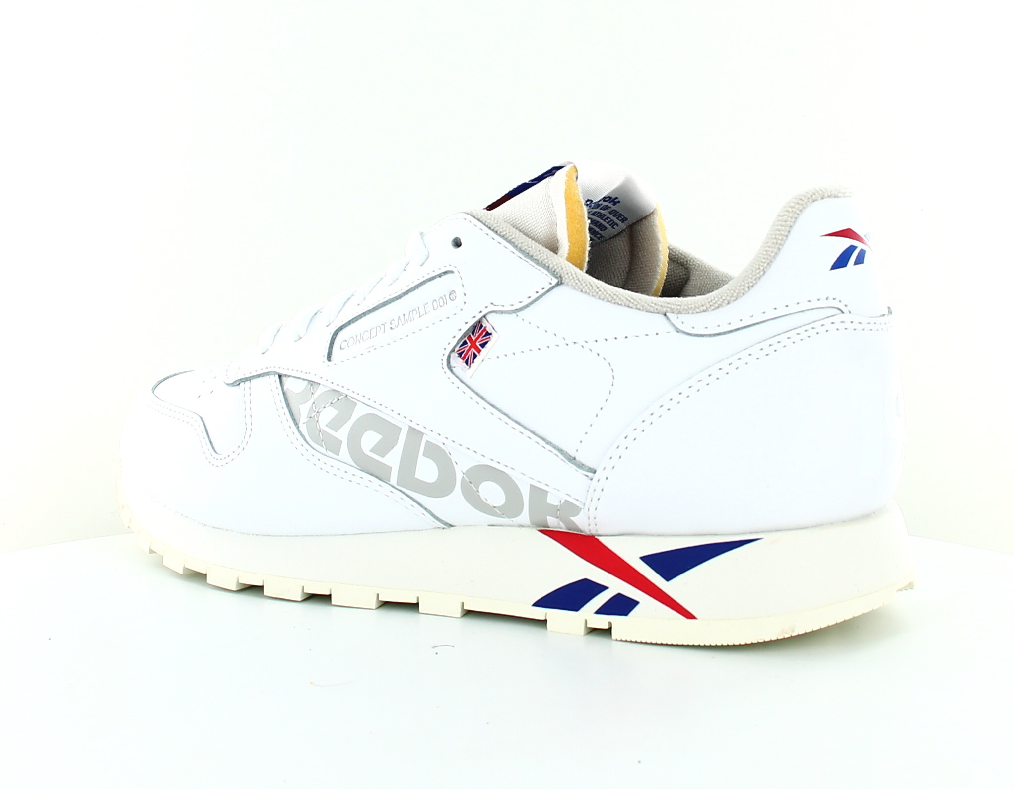 Reebok CL leather vector Blanc rouge DV4629