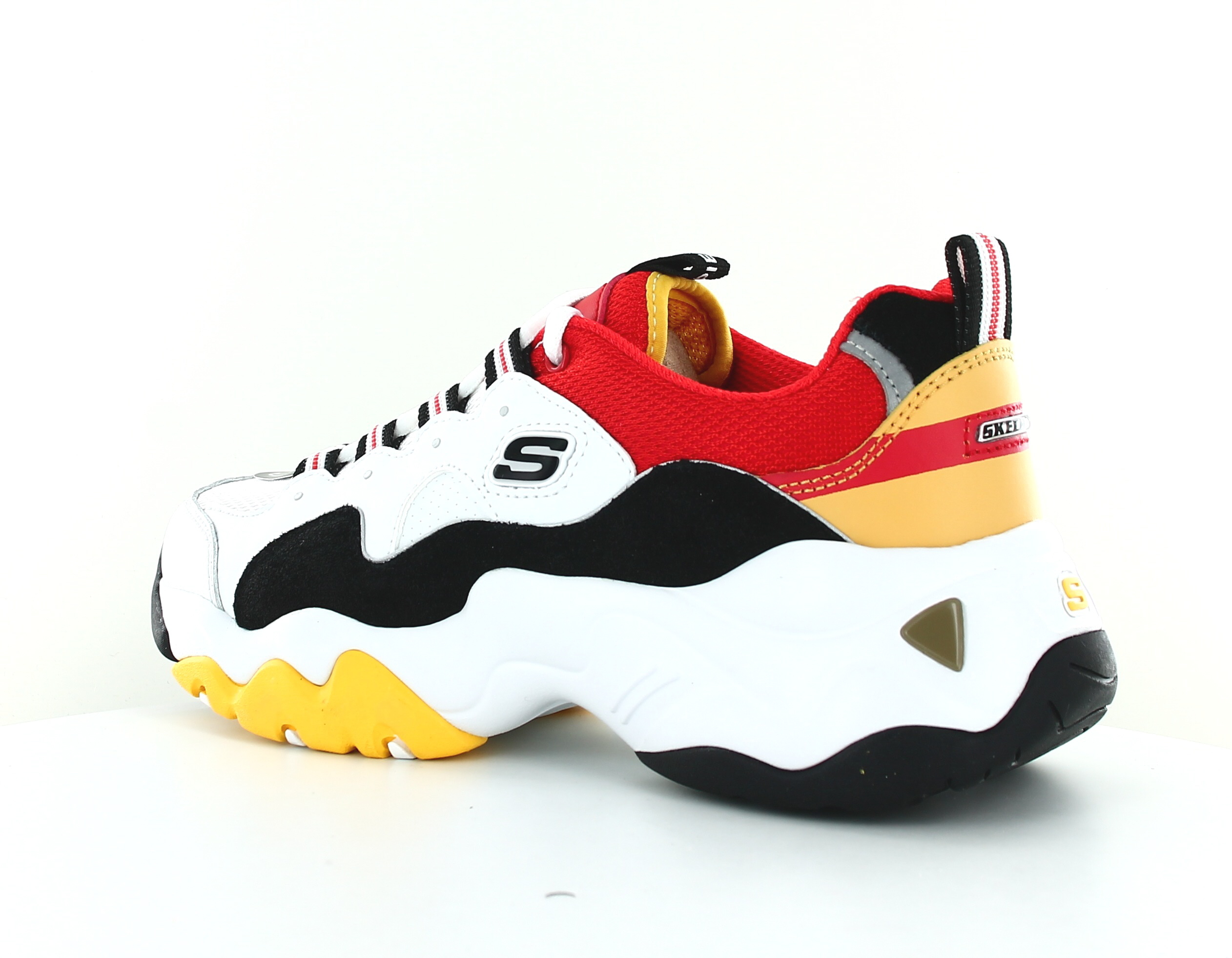 skechers d'lites 3 jaune