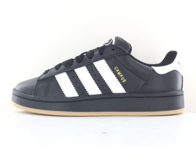 Adidas Campus 00s cuir noir blanc