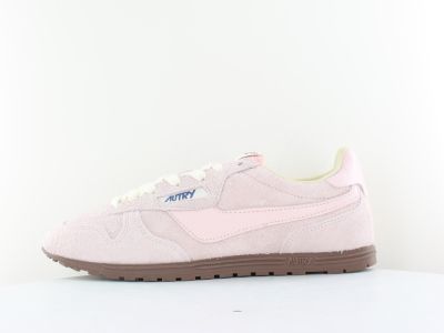 Autry Windspin en daim rose rose