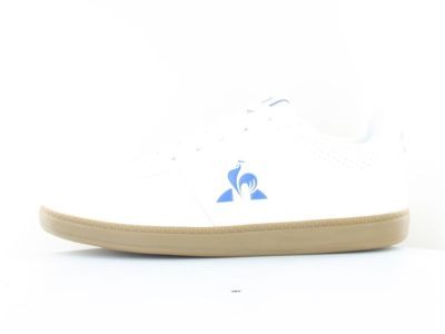 Lecoqsportif Lcs derby 1 blanc bleu gomme