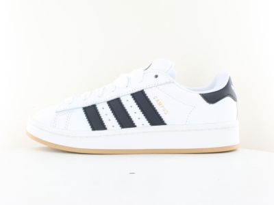 Adidas Campus 00s cuir blanc noir gomme
