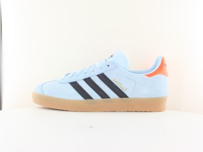 Adidas Gazelle bleu noir orange