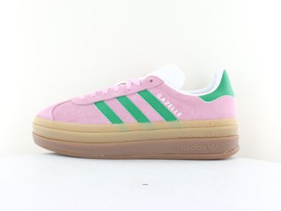 Adidas Gazelle bold rose vert gomme