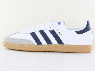 Adidas Samba og blanc bleu marine gomme