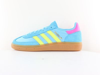 Adidas Spezial mesh bleu jaune rose