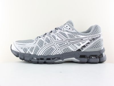 Asics Gel kayano 20 gris argent noir