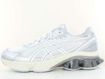 Asics Gel kinetic fluent blanc argent beige