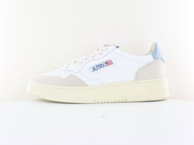 Autry Medalist suede blanc bleu clair