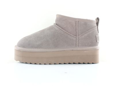 Color Of California Platform winter boot Taupe