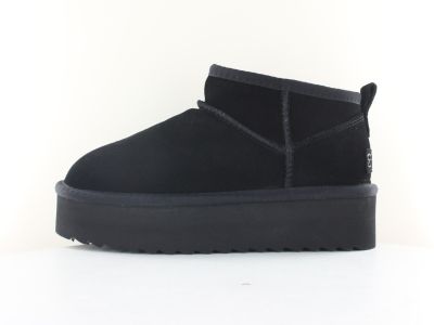 Color Of California Platform winter boot noir noir noir