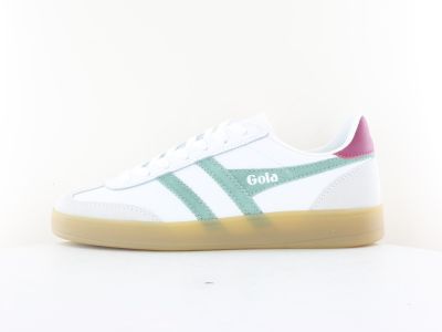 Gola Viper blanc vert cerise
