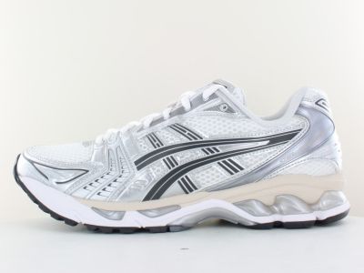 Asics Gel kayano 14 blanc argent gris beige