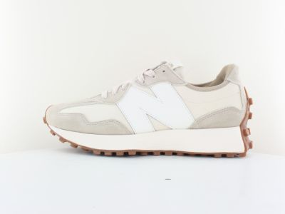 New Balance 327 beige foncé beige gomme