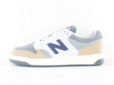 New Balance 480 gris bleu marine beige