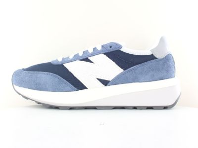 New Balance 370 bleu marine blanc