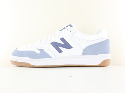 New Balance 480 blanc bleu ciel bleu
