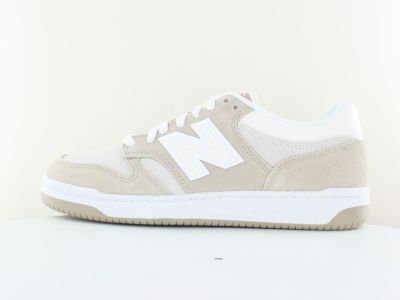 New Balance 480 suede beige blanc