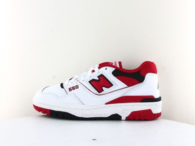 New Balance 550 blanc rouge