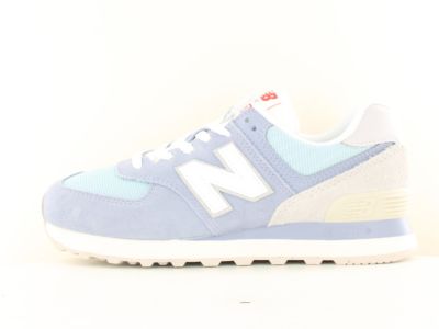 New Balance 574 femme mauve blanc bleu