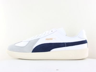 Puma Army trainer blanc bleu marine beige