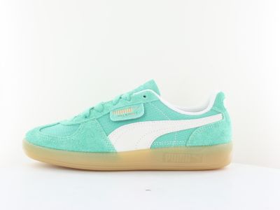 Puma Palermo hairy vert beige gomme
