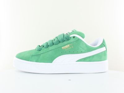 Puma Suede xl junior vert blanc