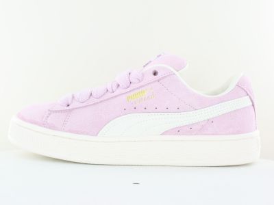 Puma Suede xl rose blanc
