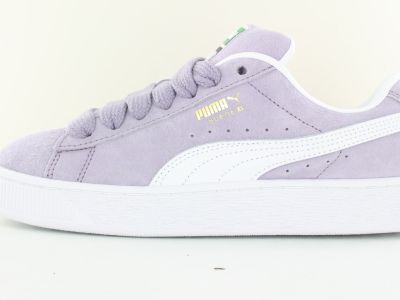 Puma Suede xl junior rose mauve blanc