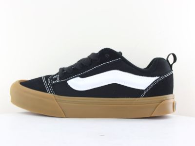 Vans Knu skool noir blanc gomme