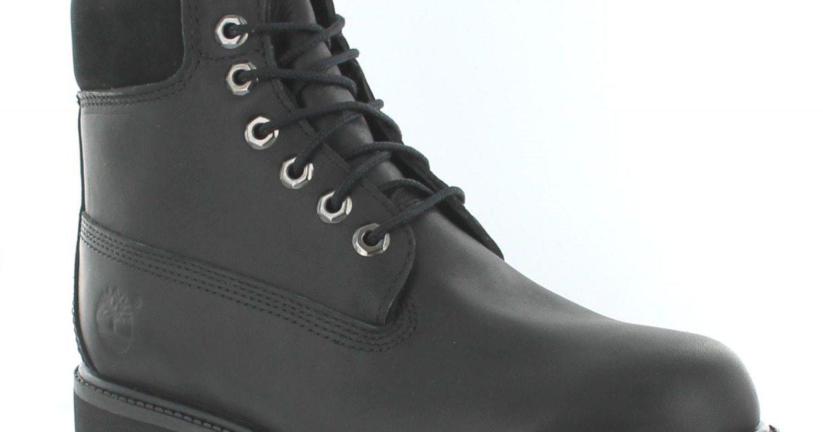 timberland blanche et noir