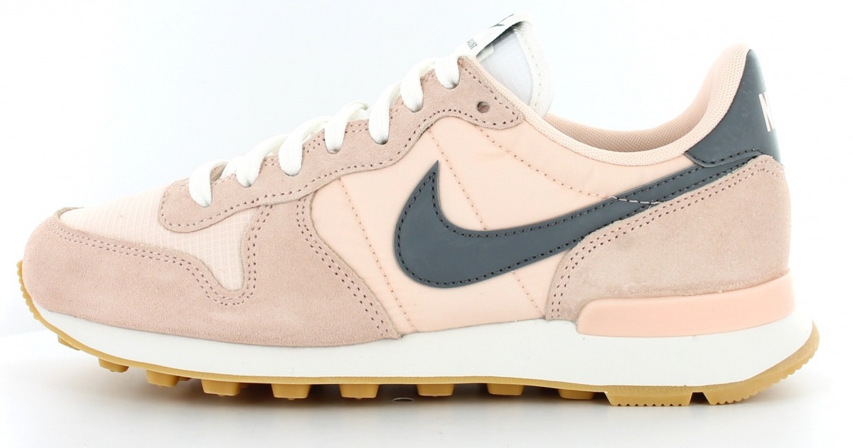 nike internationalist femme rose pale et gris