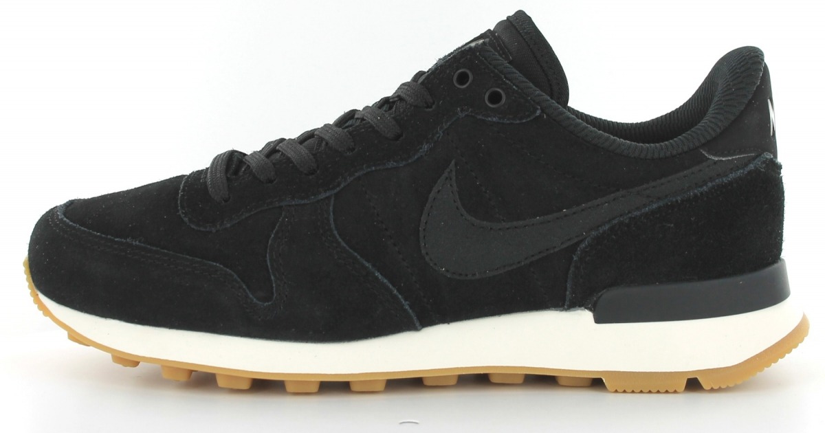 Nike Internationalist Femme SE Noir-Gomme Nike Internationalist Femme SE Noir-Gomme
