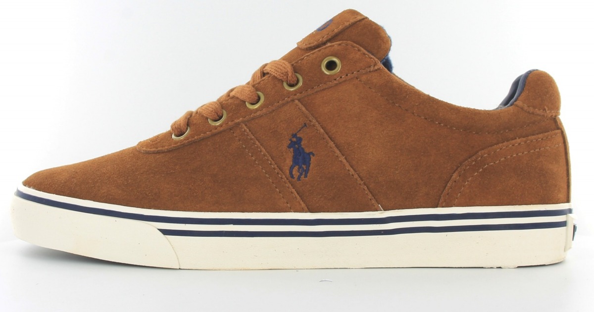 ralph lauren hanford suede trainers