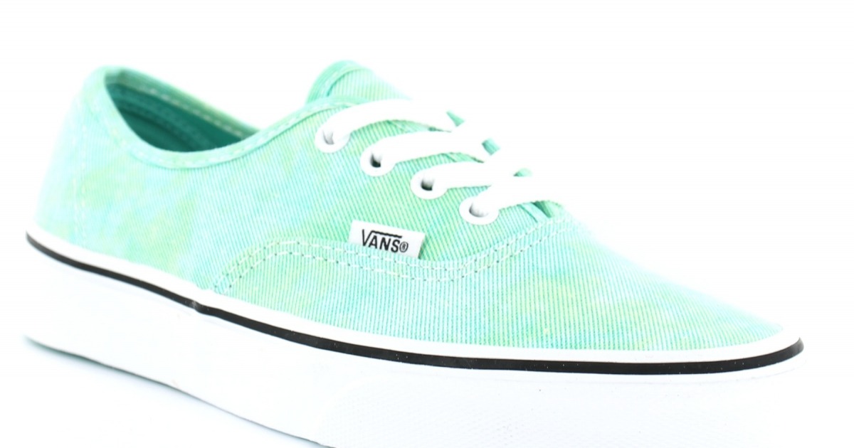 vans gris vert