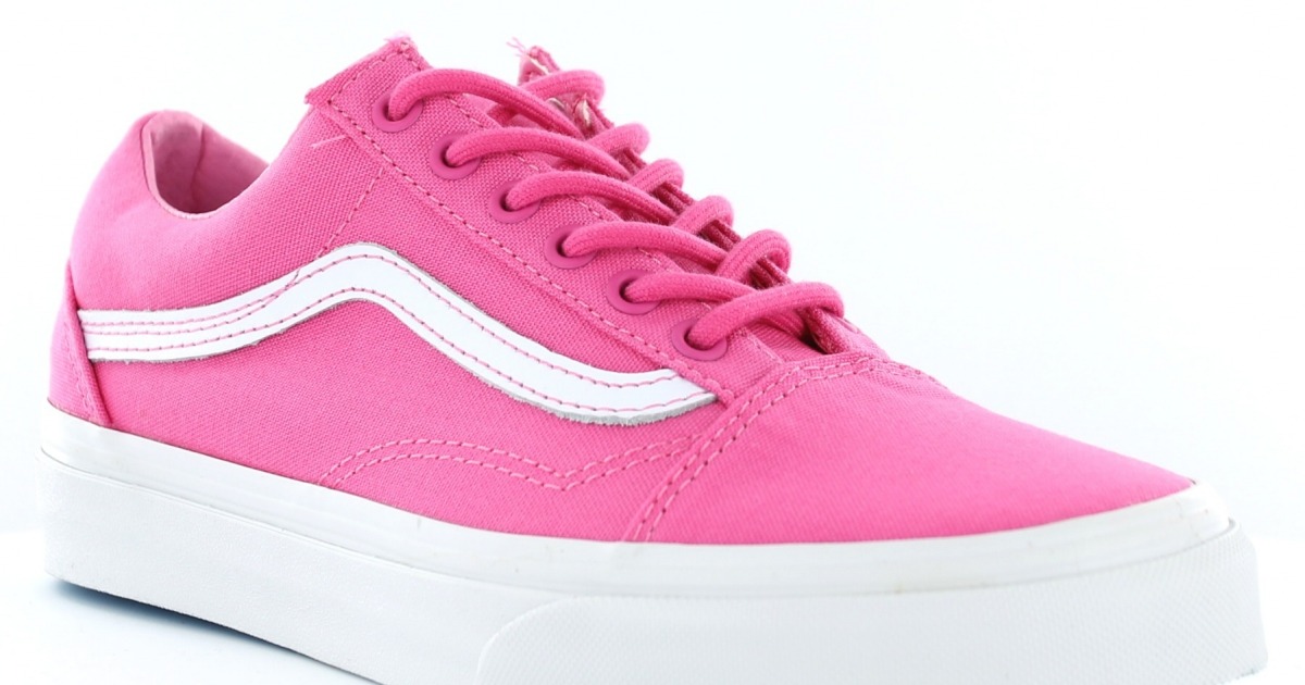vans paillette rose