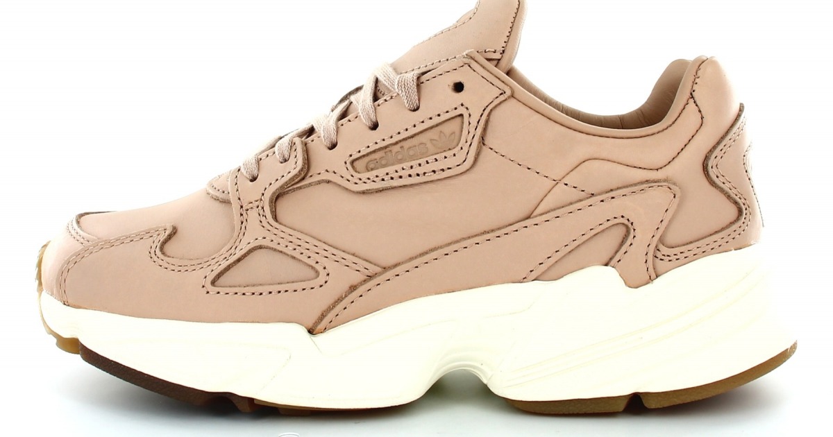 adidas falcon beige et rose