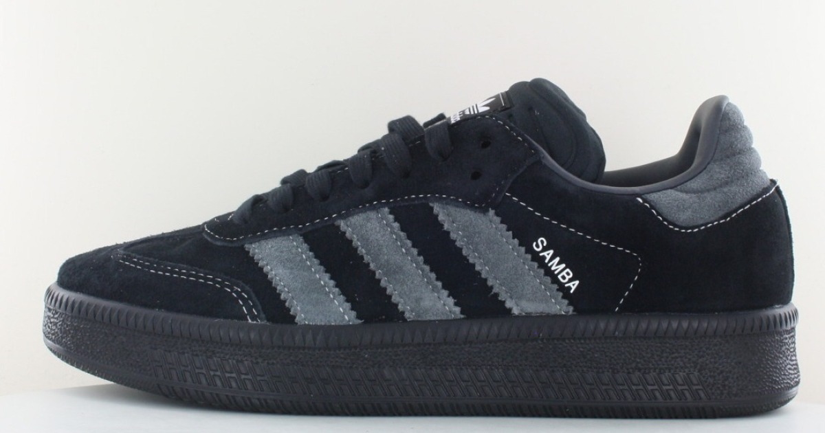 スニーカー adidas Samba XLG Black IH2219 adidas Originals Samba XLG Noir IH2219 | FOOTDISTRICT