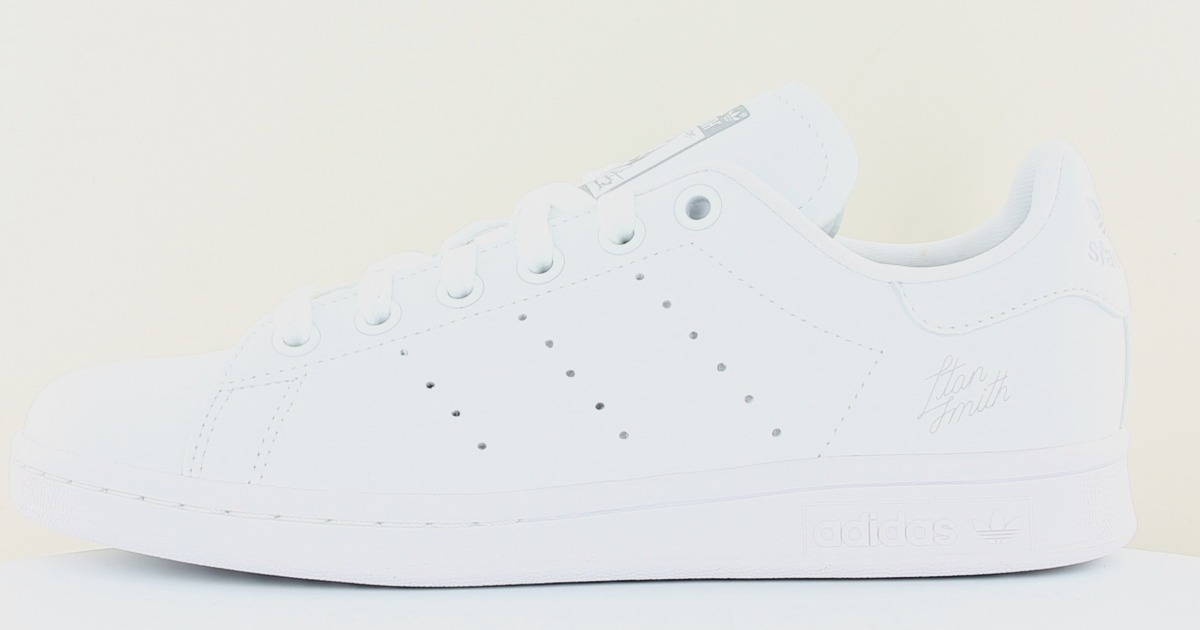 Adidas Stan smith femme Blanc argent