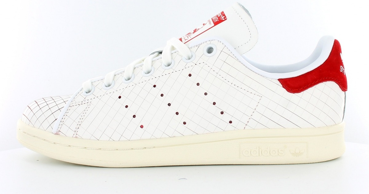 adidas stan smith femme rouge