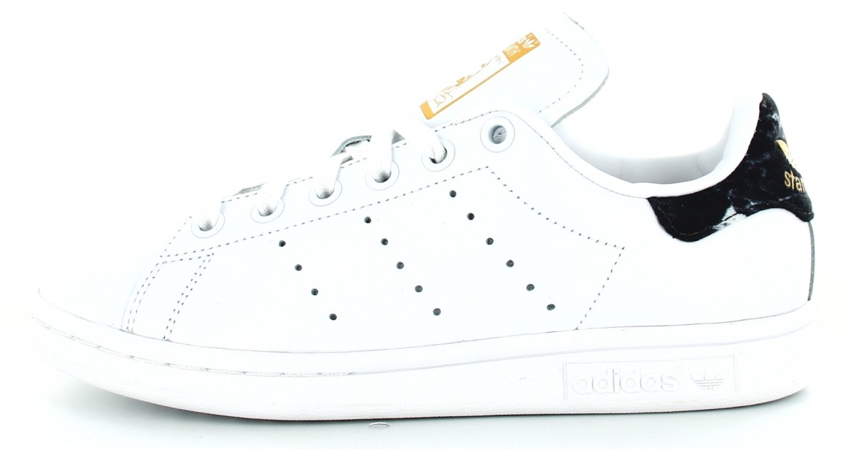 stan smith blanche noir