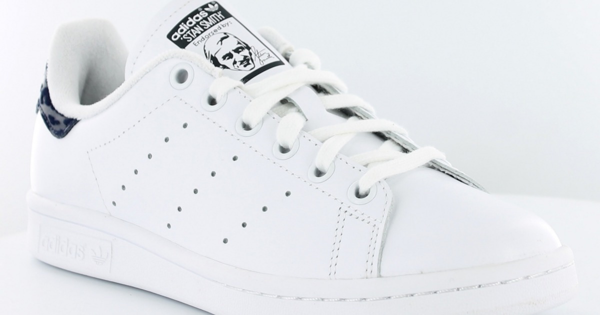 adidas stan smith blanche leopard