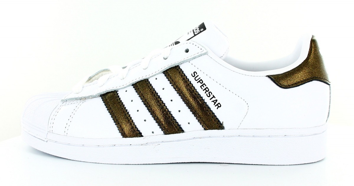 superstar blanche brillante