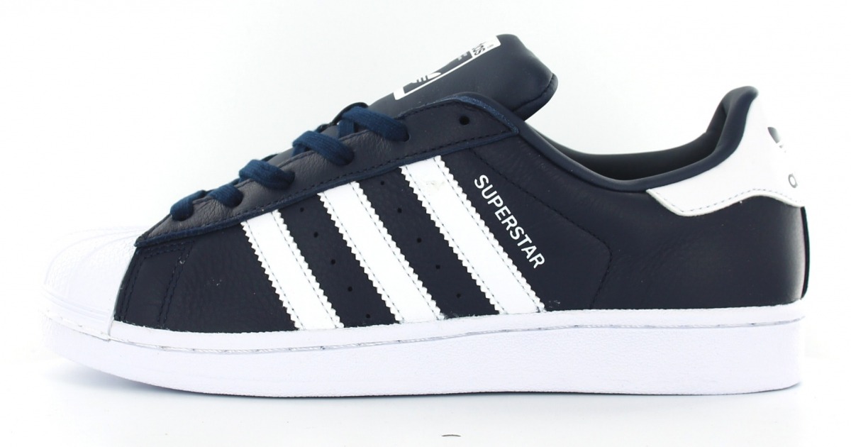 adidas superstar bleu marine daim