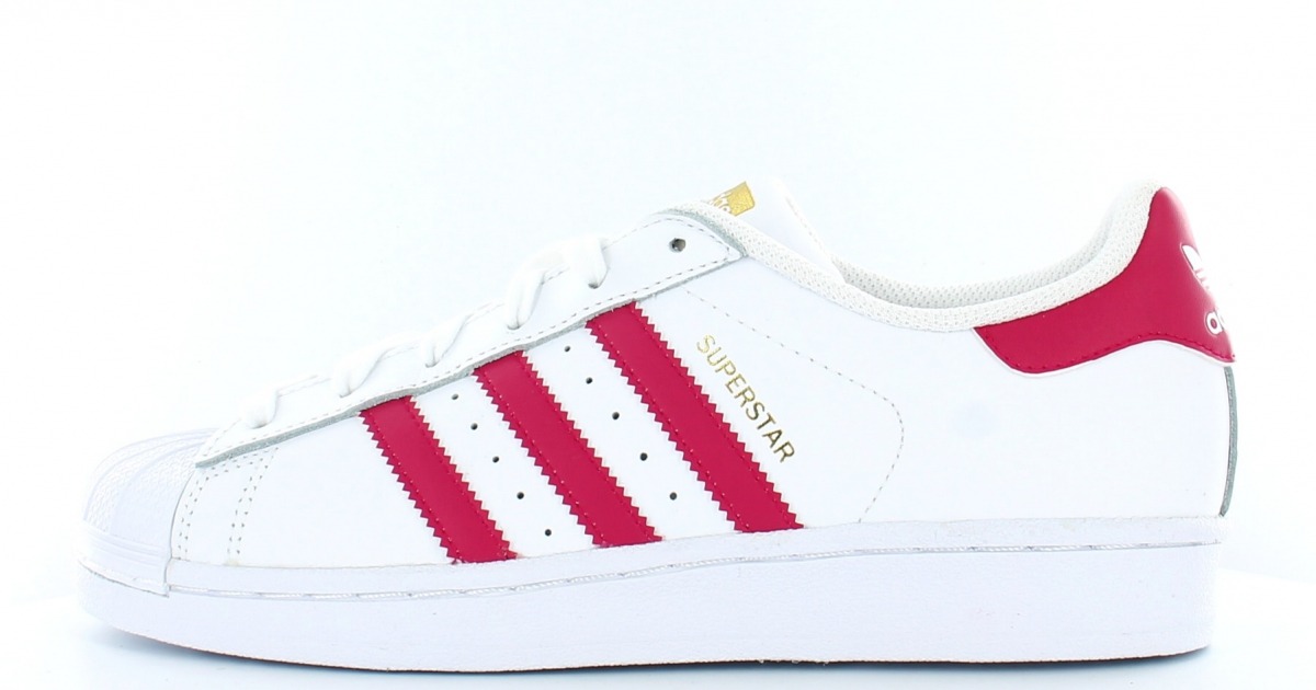 superstar femme adidas rose