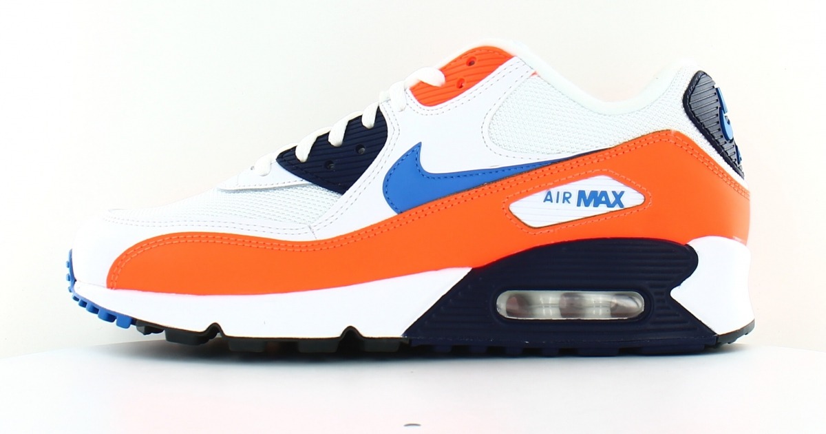 air max 90 essential bleu et orange