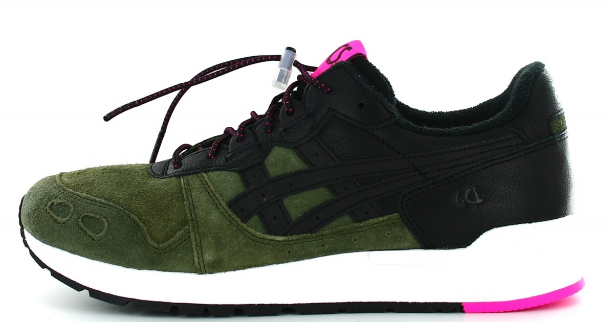 asics femme rose et kaki asics femme rose et kaki
